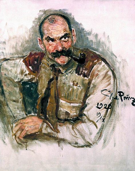 Ilya Repin Portrait of painter Akseli Gallen-Kallela